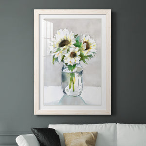 Sunflower II - Premium Framed Print - Distressed Barnwood Frame - Ready to Hang