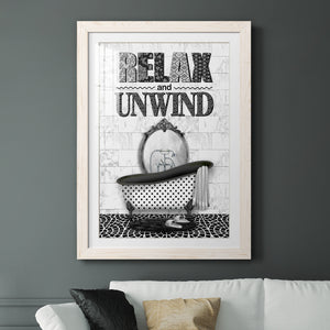 Relax and Unwind - Barnwood Framed Art Print