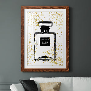 Glitter Perfume I - Barnwood Framed Art Print