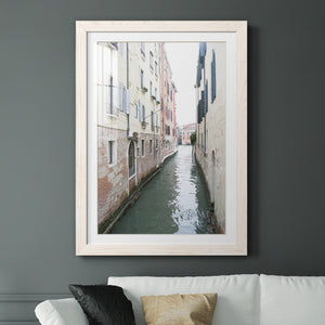 Venice Canal II - Premium Framed Print - Distressed Barnwood Frame - Ready to Hang