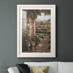 Evening in the Conservatory - Barnwood Framed Art Print