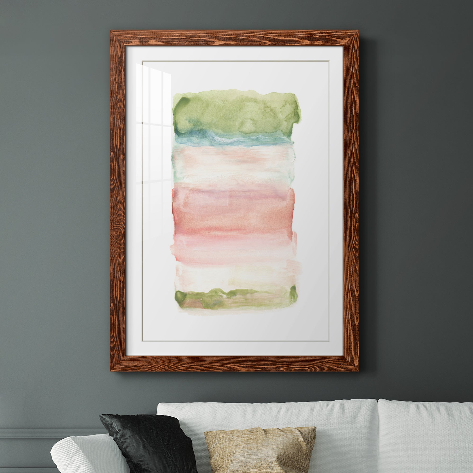 Skye III - Premium Framed Print - Distressed Barnwood Frame - Ready to Hang