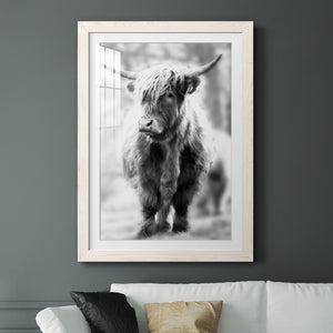 Yorkshire Highland - Premium Framed Print - Distressed Barnwood Frame - Ready to Hang