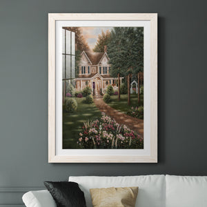 Carolina Evening I - Barnwood Framed Art Print