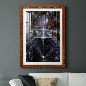 Genesis I - Barnwood Framed Art Print