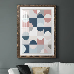 Modern Reflection - Barnwood Framed Art Print