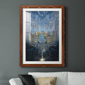 Solace - Barnwood Framed Art Print