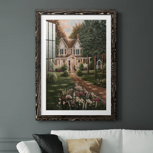 Carolina Evening I - Barnwood Framed Art Print