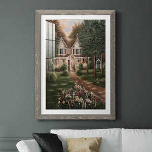 Carolina Evening I - Barnwood Framed Art Print