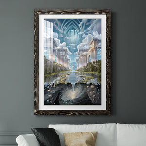 Genesis II - Barnwood Framed Art Print
