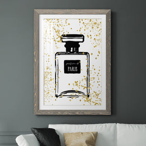 Glitter Perfume I - Barnwood Framed Art Print