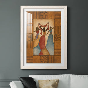 Rhythm - Barnwood Framed Art Print