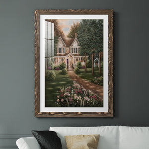 Carolina Evening I - Barnwood Framed Art Print