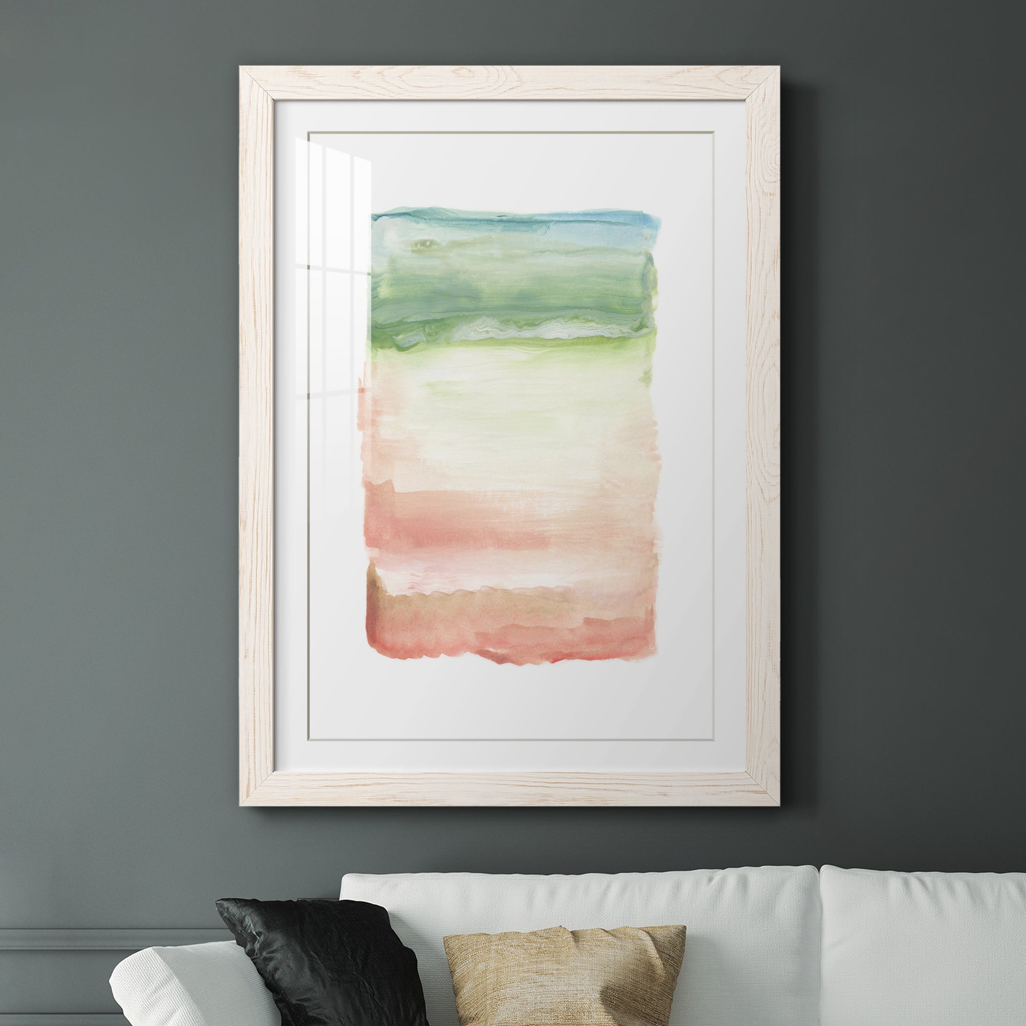 Skye I - Premium Framed Print - Distressed Barnwood Frame - Ready to Hang