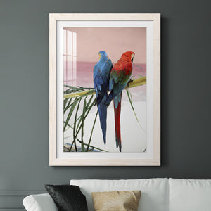 Palm Parrots - Barnwood