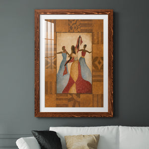 Celebration - Barnwood Framed Art Print