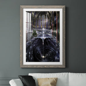 Genesis I - Barnwood Framed Art Print
