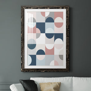 Modern Reflection - Barnwood Framed Art Print