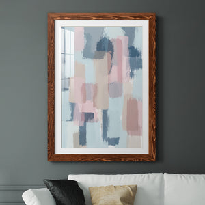 Mix of Spring - Barnwood Framed Art Print