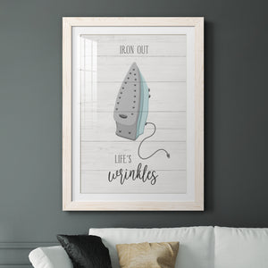 Iron Out - Premium Framed Print - Distressed Barnwood Frame - Ready to Hang