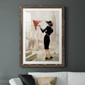 Hello, New York - Barnwood Framed Art Print