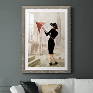 Hello, New York - Barnwood Framed Art Print