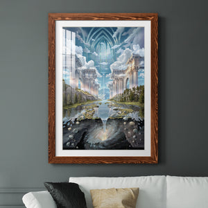 Genesis II - Barnwood Framed Art Print