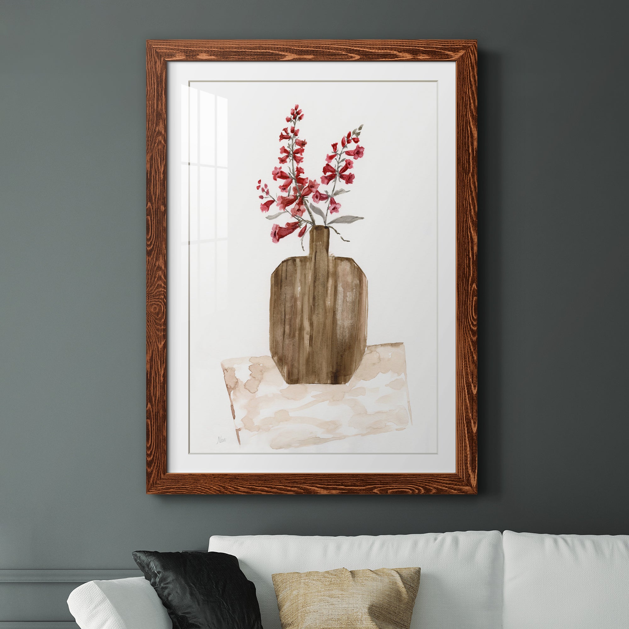 Simply Country II - Barnwood Framed Art Print