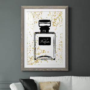 Glitter Perfume II - Barnwood Framed Art Print