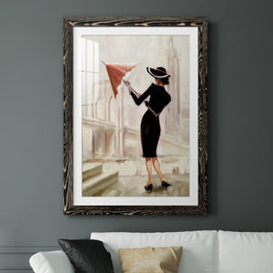 Hello, New York - Barnwood Framed Art Print