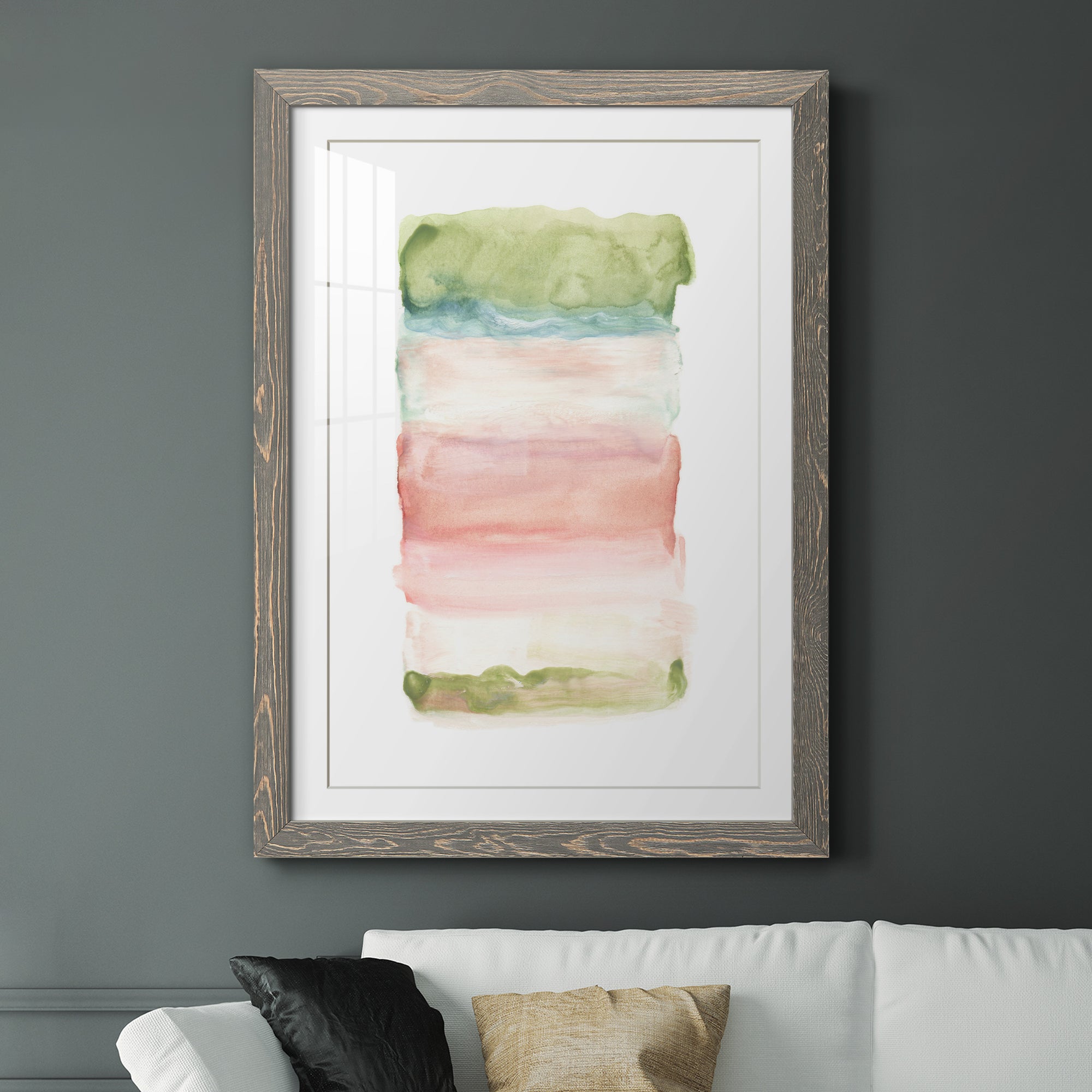 Skye III - Premium Framed Print - Distressed Barnwood Frame - Ready to Hang