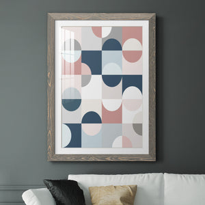 Modern Reflection - Barnwood Framed Art Print