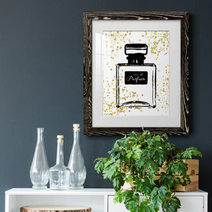 Glitter Perfume II - Barnwood Framed Art Print