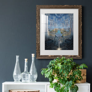 Solace - Barnwood Framed Art Print