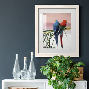 Palm Parrots - Barnwood