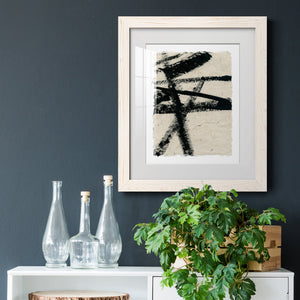 Lines Crossed III - Premium Framed Print - Distressed Barnwood Frame - Ready to Hang