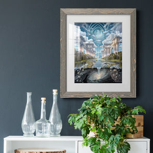 Genesis II - Barnwood Framed Art Print