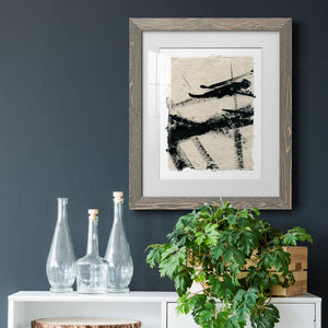 Lines Crossed II - Premium Framed Print - Distressed Barnwood Frame - Ready to Hang