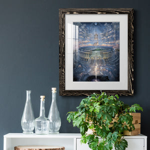 Solace II - Barnwood Framed Art Print