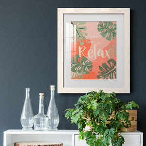 Take Time - Premium Framed Print - Distressed Barnwood Frame - Ready to Hang