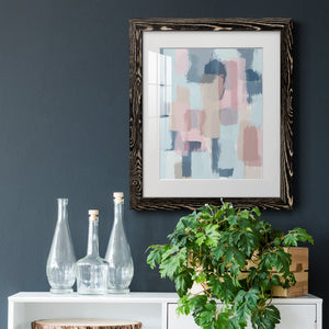 Mix of Spring - Barnwood Framed Art Print