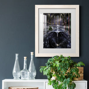 Genesis I - Barnwood Framed Art Print