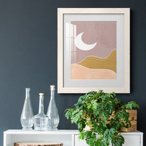 Sedona Moon - Premium Framed Print - Distressed Barnwood Frame - Ready to Hang