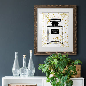 Glitter Perfume I - Barnwood Framed Art Print