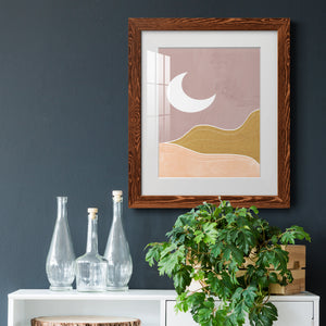Sedona Moon - Premium Framed Print - Distressed Barnwood Frame - Ready to Hang