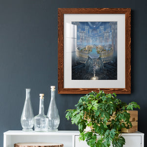 Solace - Barnwood Framed Art Print