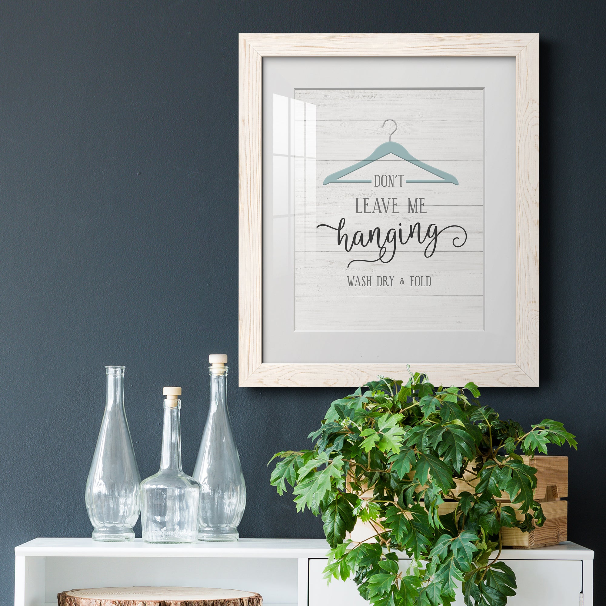 Don't Leave - Premium Framed Print - Distressed Barnwood Frame - Ready to Hang