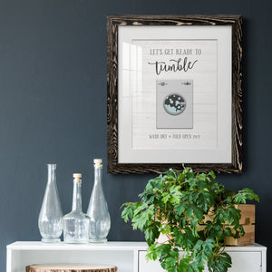 Tumble - Premium Framed Print - Distressed Barnwood Frame - Ready to Hang