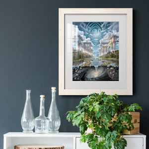Genesis II - Barnwood Framed Art Print