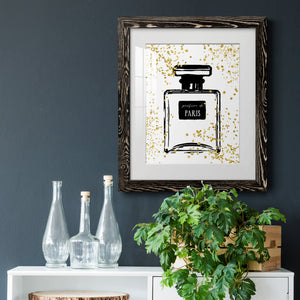 Glitter Perfume I - Barnwood Framed Art Print